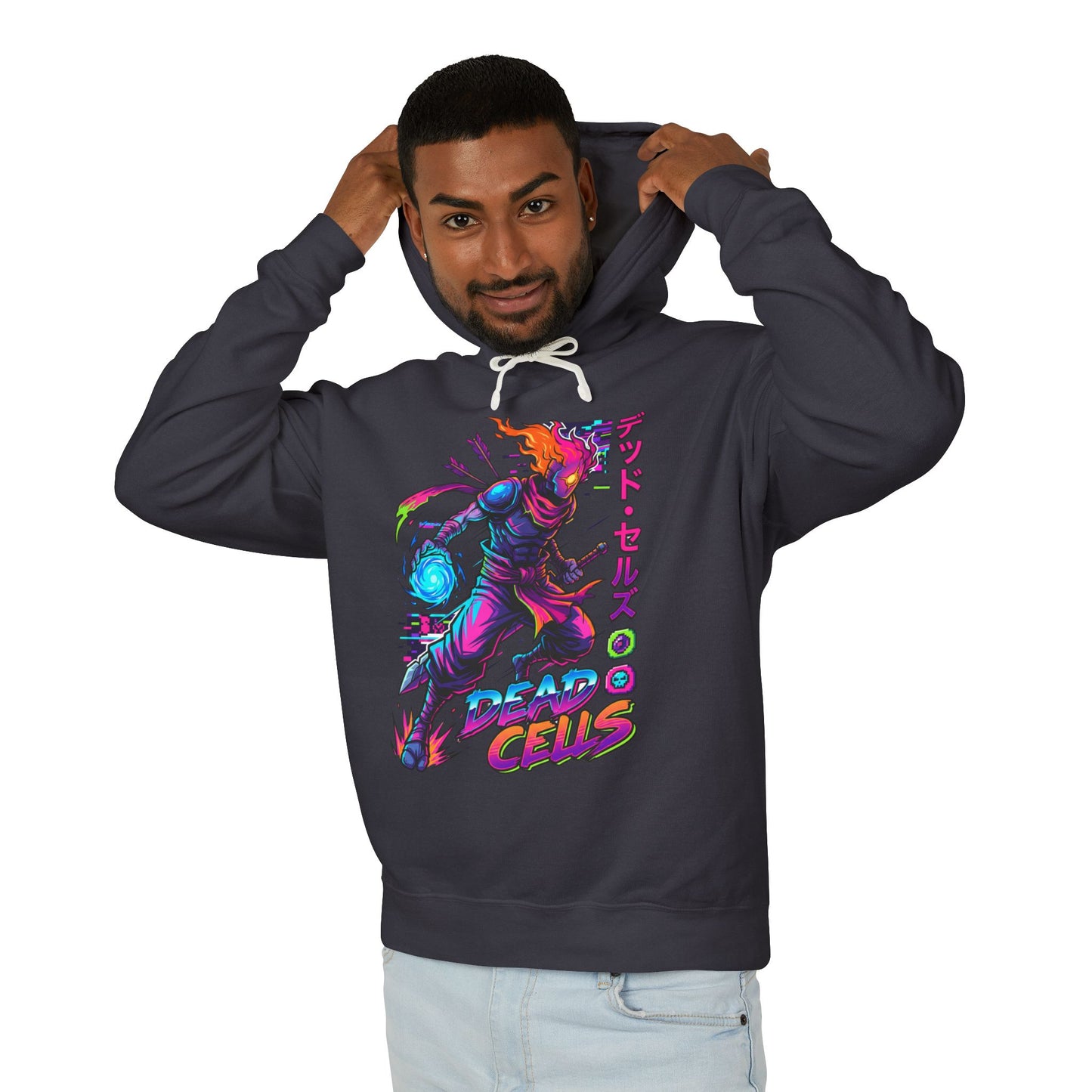 The Beheaded Dead Cells Possessing Corpse Retro Indie Icon Unisex Premium Hoodie