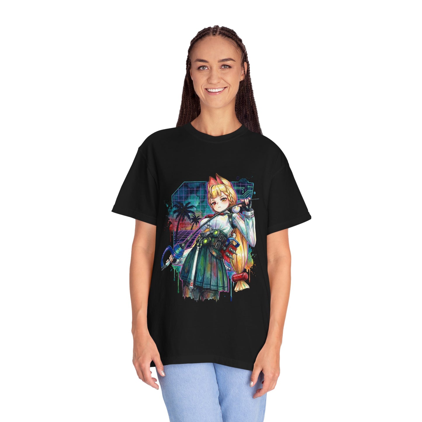 Zenless Zone Zero Alice Thymefield Sword Dance Waltz Art Vaporwave Premium T-Shirt
