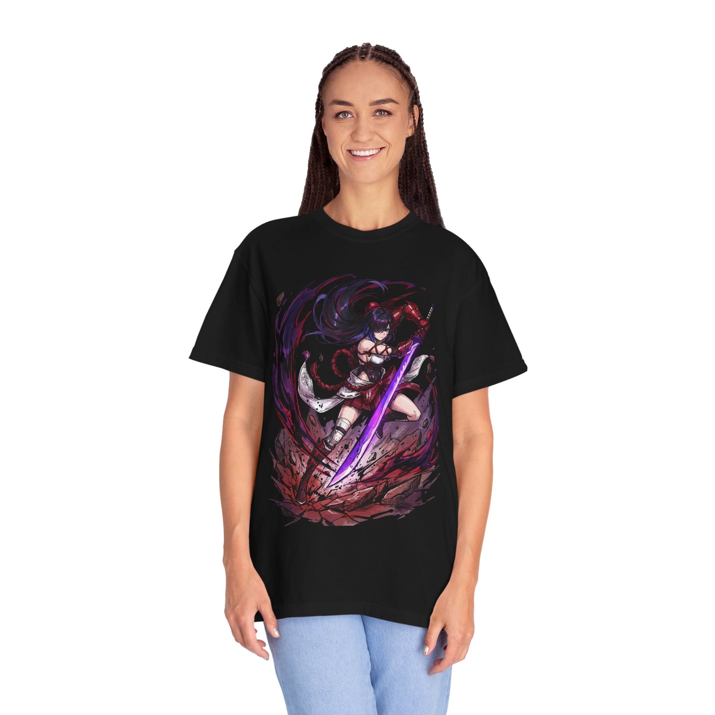Shaman Swordswoman Chizuru Chaos Zero Premium T-Shirt