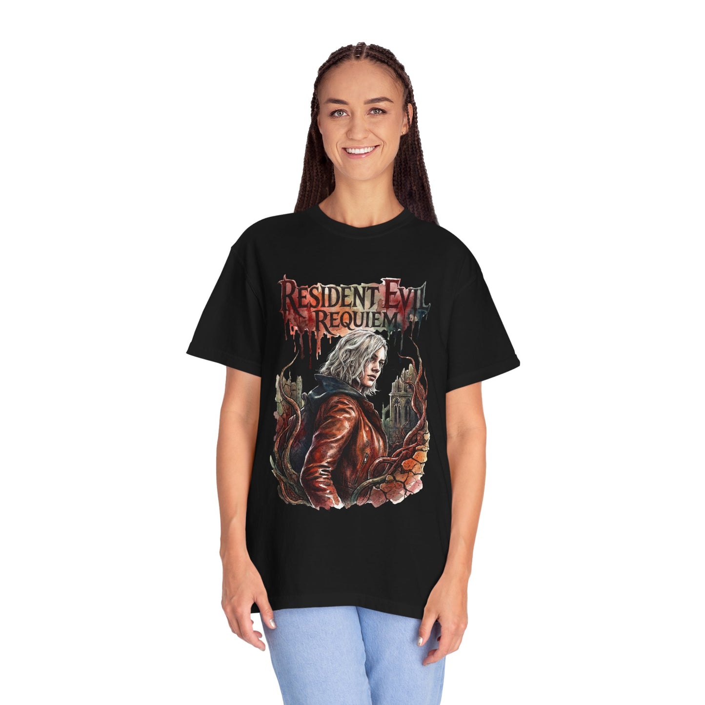 Resident Evil Requiem Grace Ashcroft Premium T-Shirt