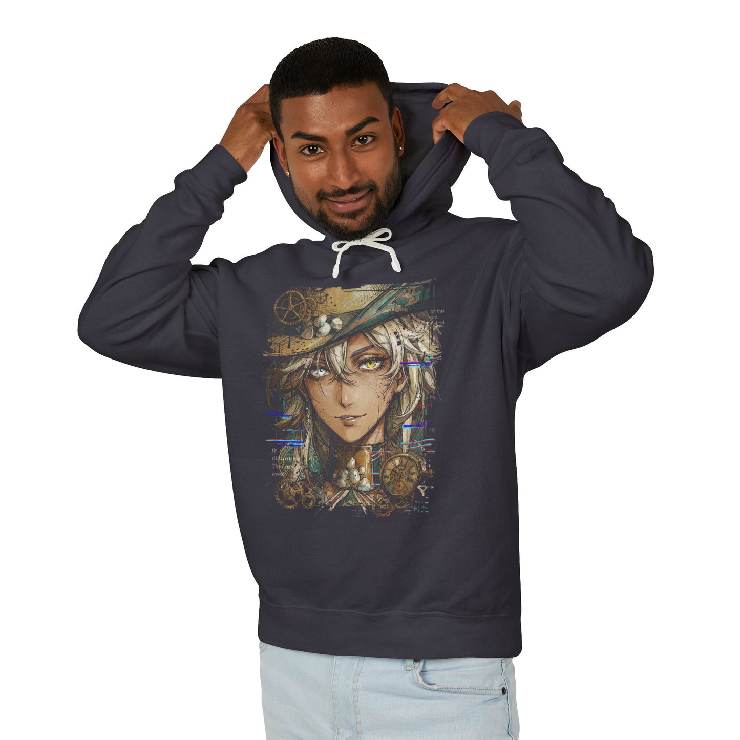 Reverse 1999 Argus Route 77 Event Arcanist Art Unisex Premium Hoodie