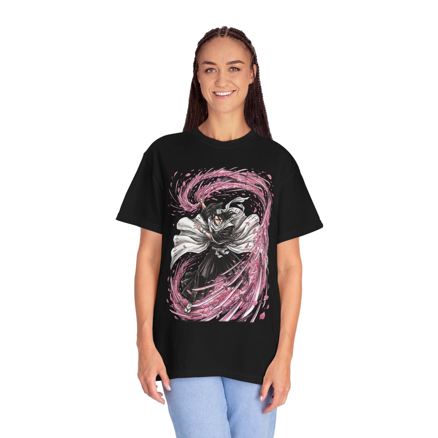 Byakuya Kuchiki Bleach Senbonzakura Petals Design Premium T-Shirt
