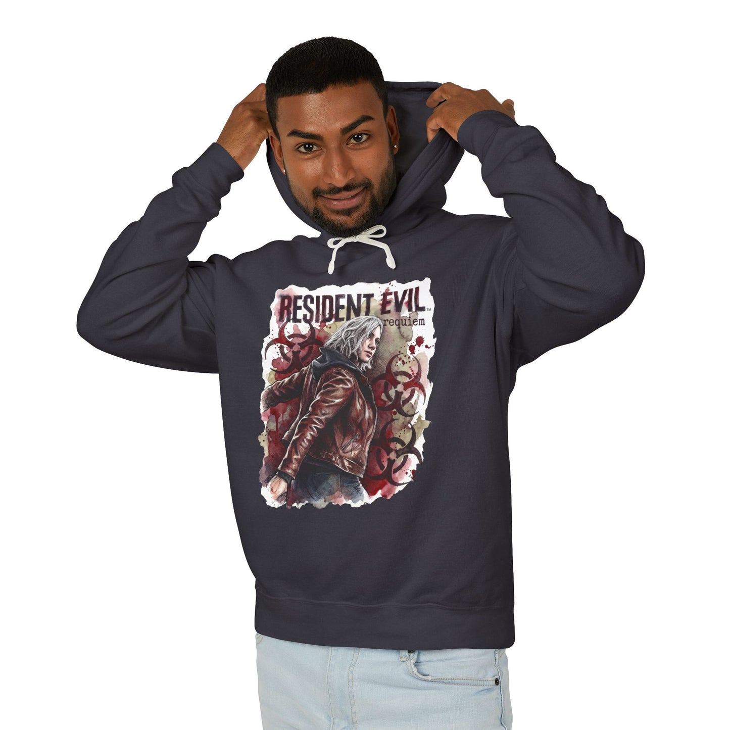 Resident Evil Requiem Grace Ashcroft Unisex Premium Hoodie