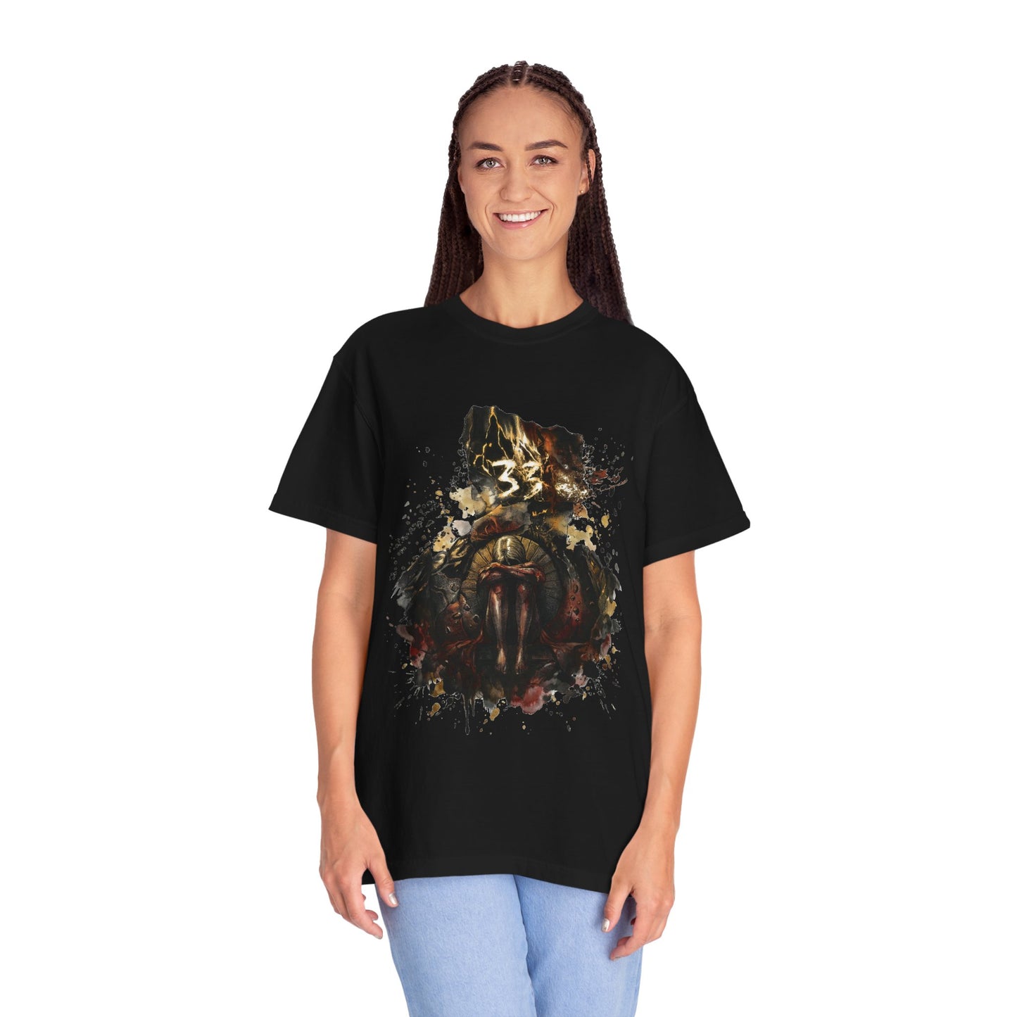 Expedition 33 Facing Paintress Retro Scanline Vaporwave Art Premium T-Shirt