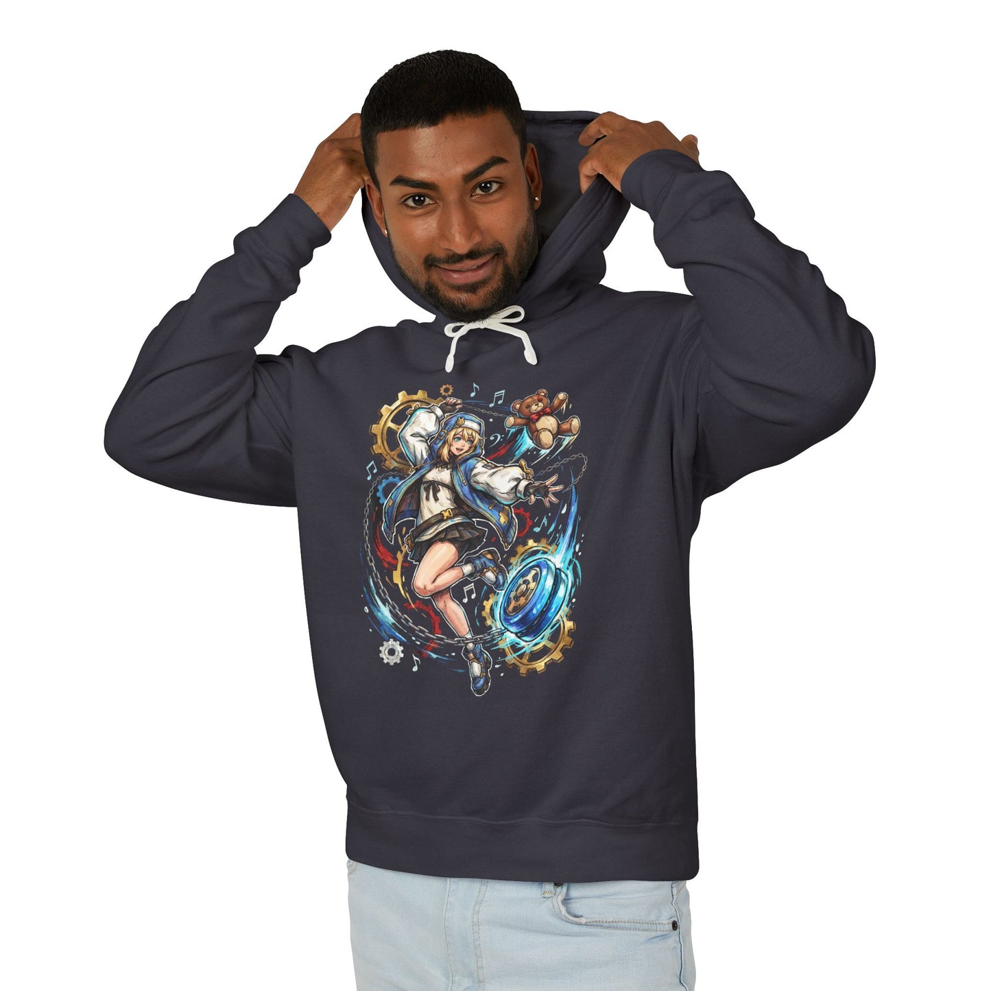 Bridget Guilty Gear: Yo-Yo Master Trap Assassin Unisex Premium Hoodie