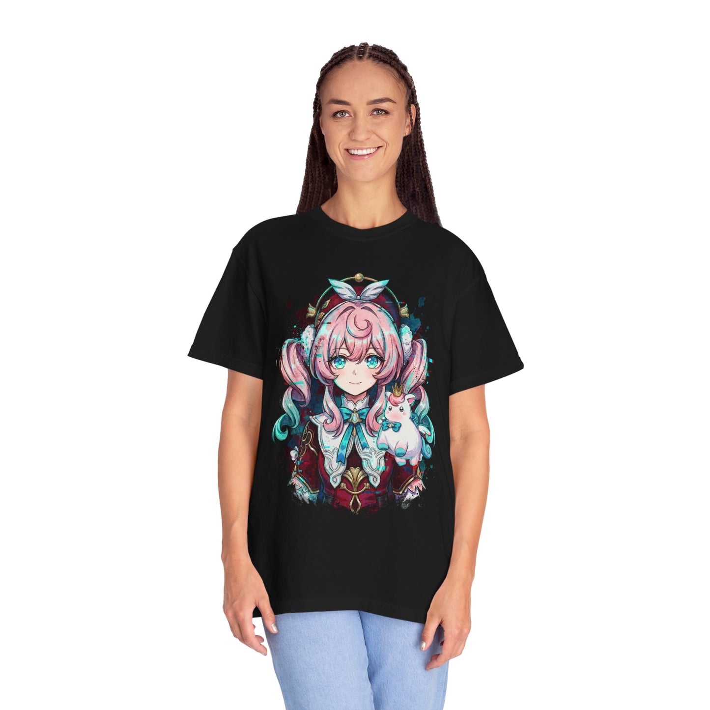 Hyacine HSR Physician Hyacinthia Rainbow Light Buff Design Premium T-Shirt