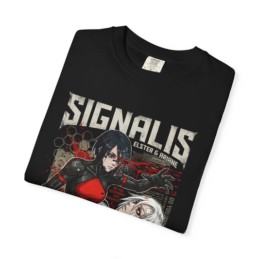 Signalis Eusan Nation Propaganda Surveillance Dystopia Art Premium T-Shirt