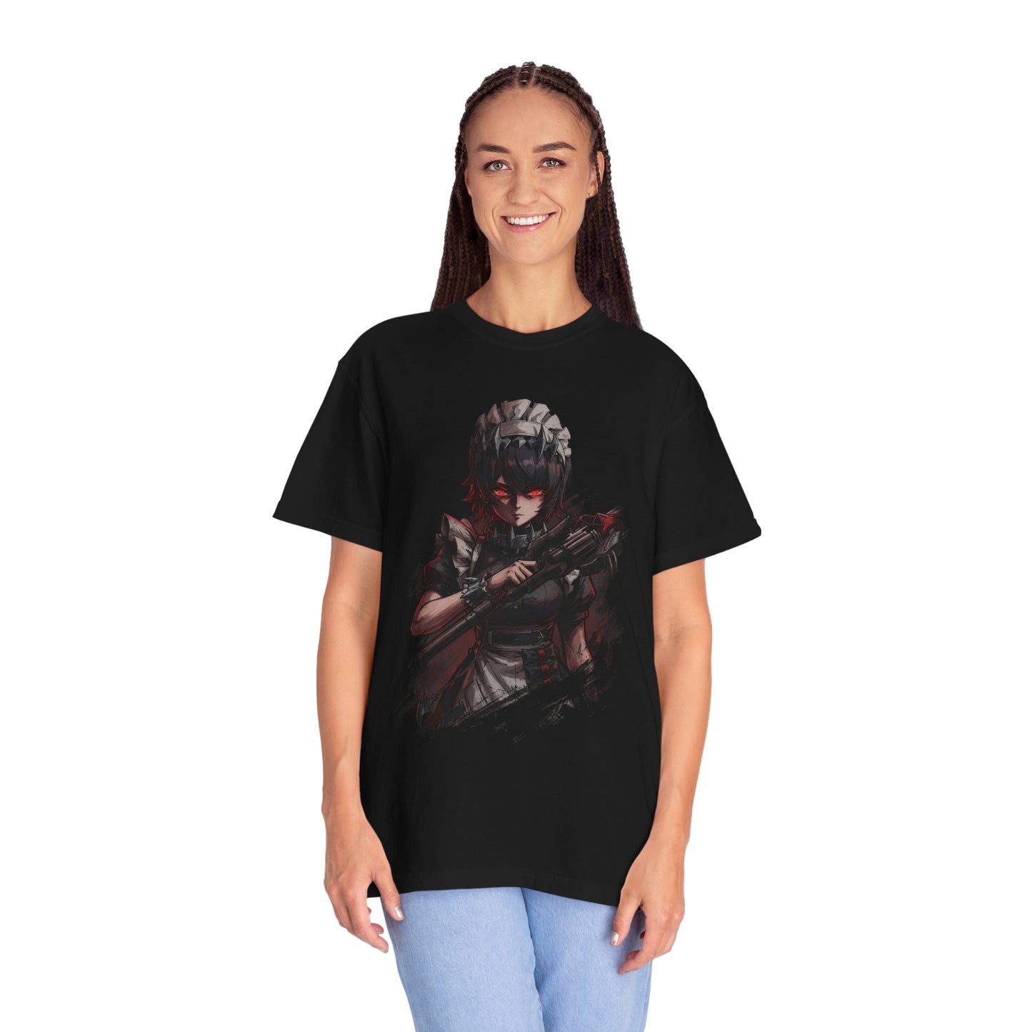 Ellen Joe Jaws Crossover Poster – Shark Maid Surfacing Zenless Zone Zero Fan Art Premium T-Shirt