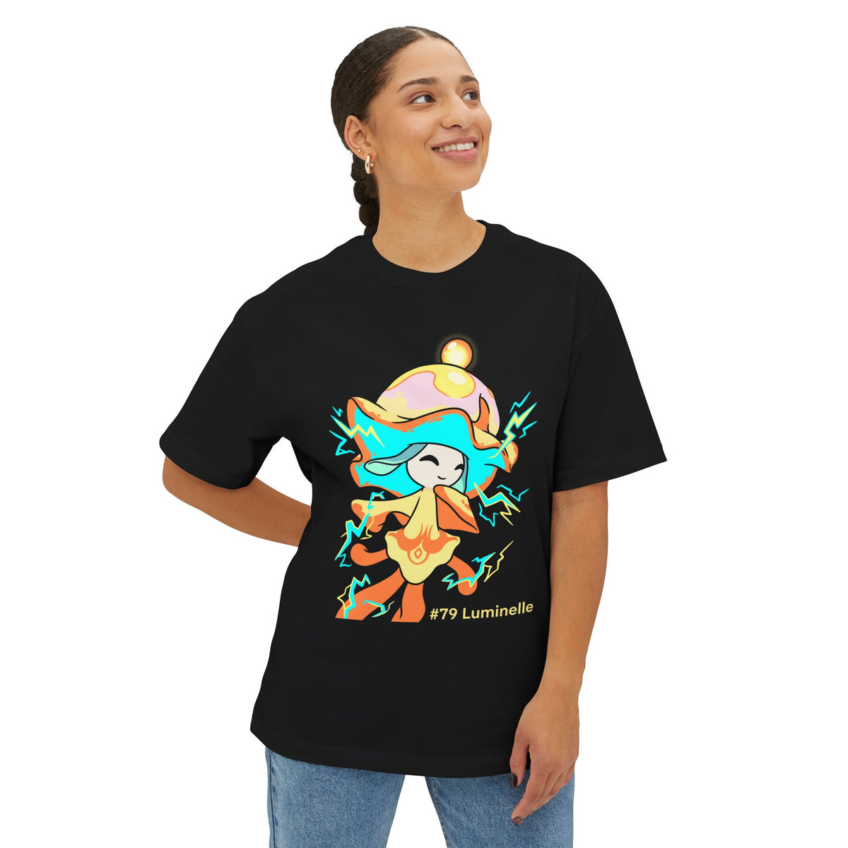 Luminelle Aniimo Minimalist Creature Art - Oversized Premium Tee