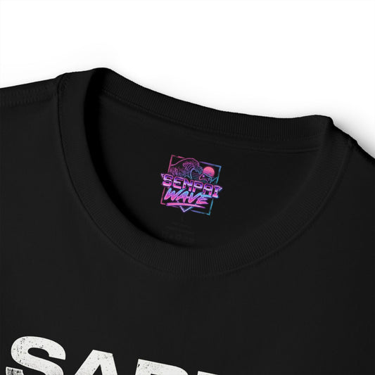 Mass Effect Saren Silver Cybernetic Poster Fan Art Oversized T-Shirt