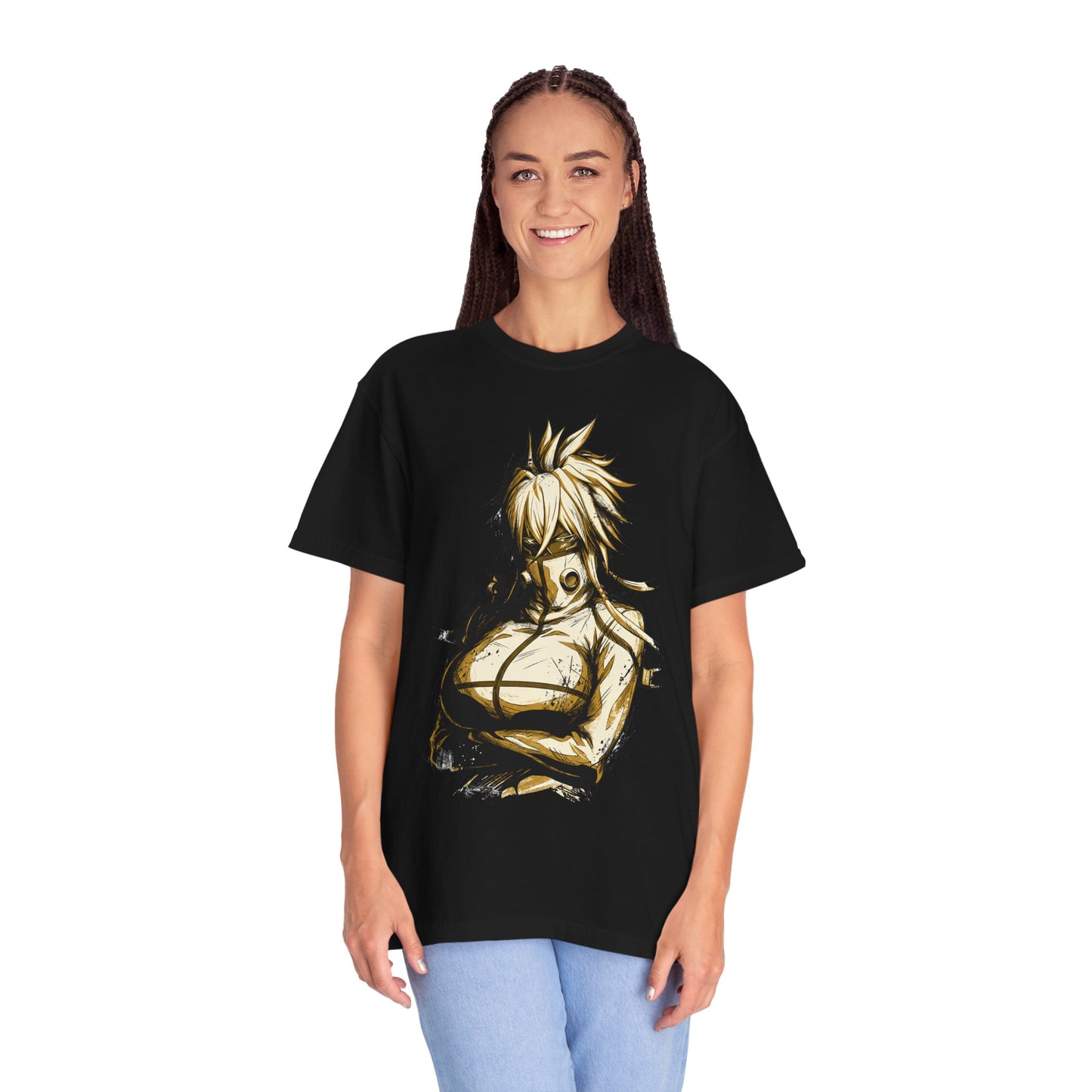 Anime Arrancar Antihero Fan Design – Mask Remnants Water Cascada Vibes Premium T-Shirt