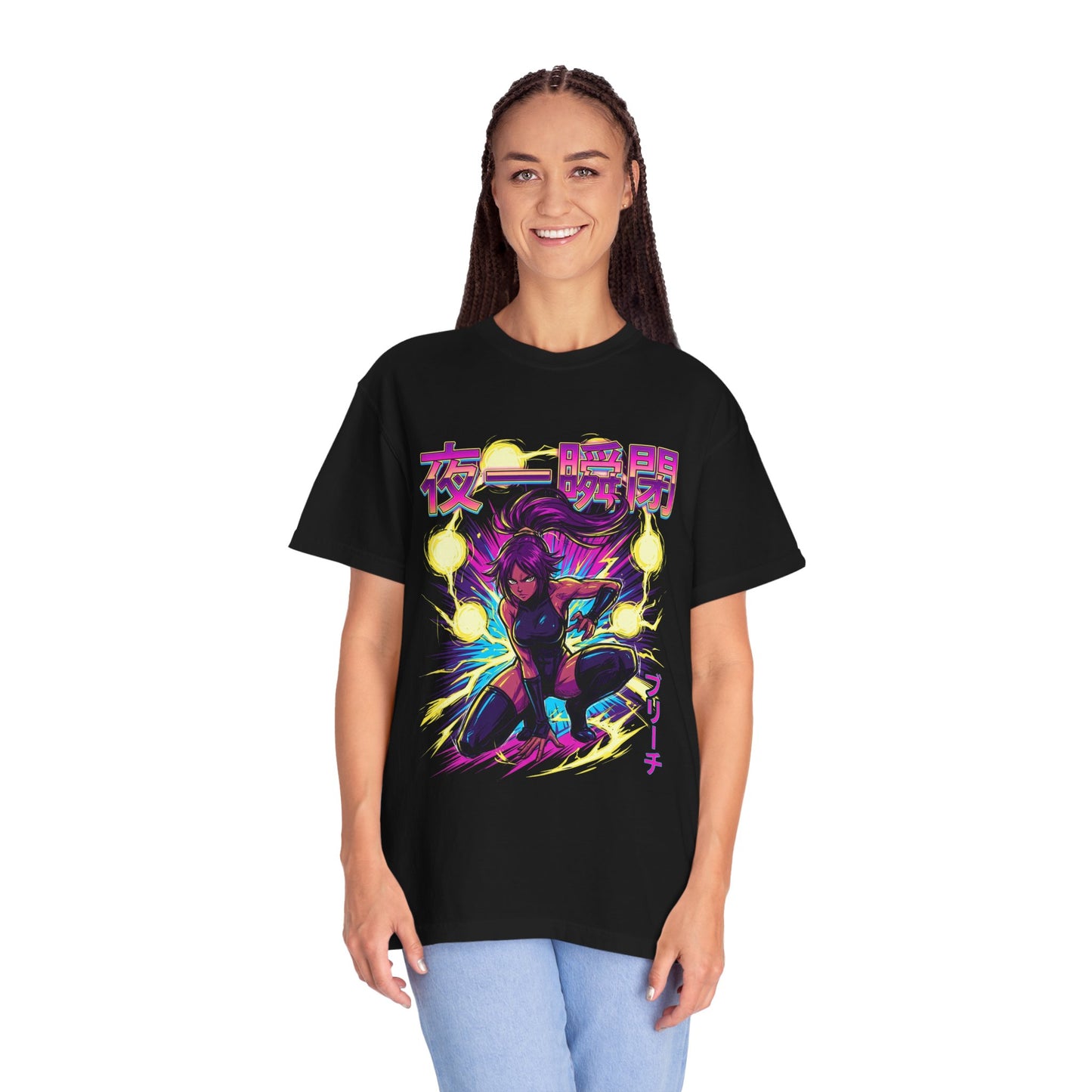 Yoruichi Shihouin Bleach Anime Manga Classic Character Aesthetic Premium T-Shirt
