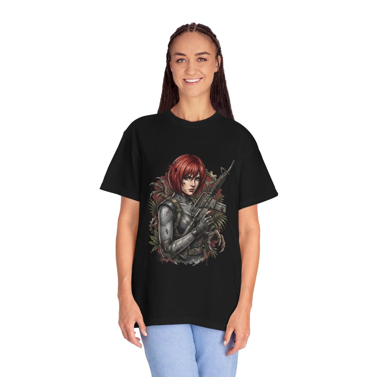 Regina Dino Crisis Tactical Vest Holster Art Premium T-Shirt