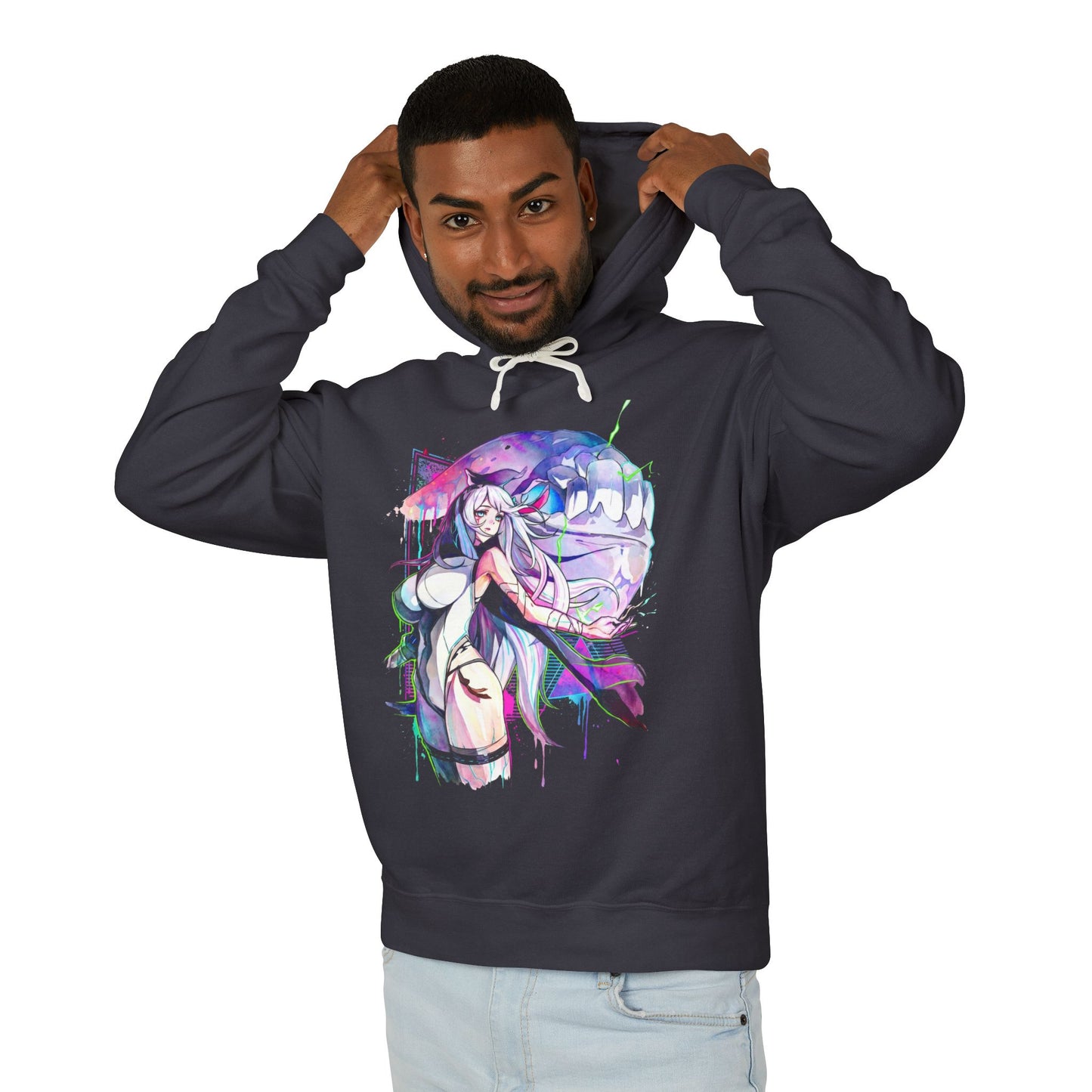 Narja 5 Star Instinct Controller with Elysion Wyrm Chaos Zero Nightmare Art Unisex Premium Hoodie