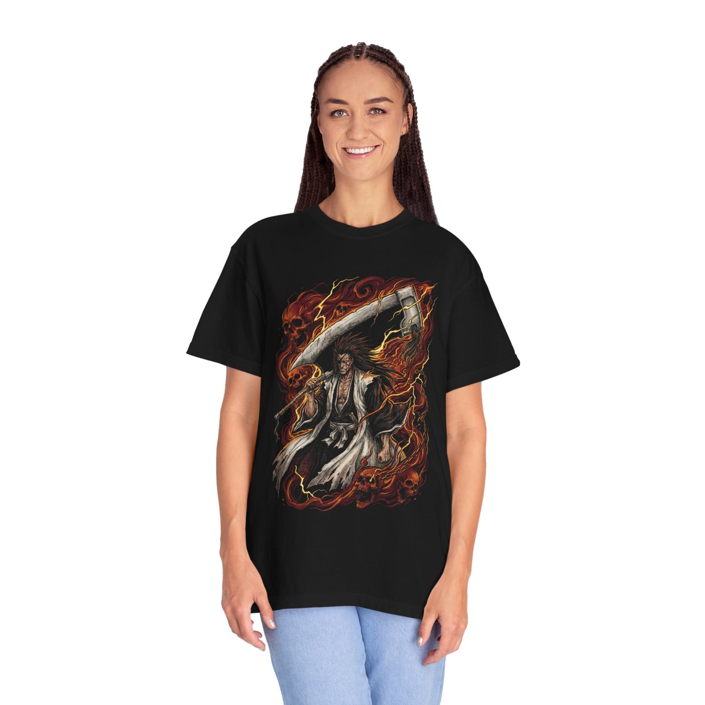 Bleach Zaraki Kenpachi Nozarashi Bankai Art Premium T-Shirt
