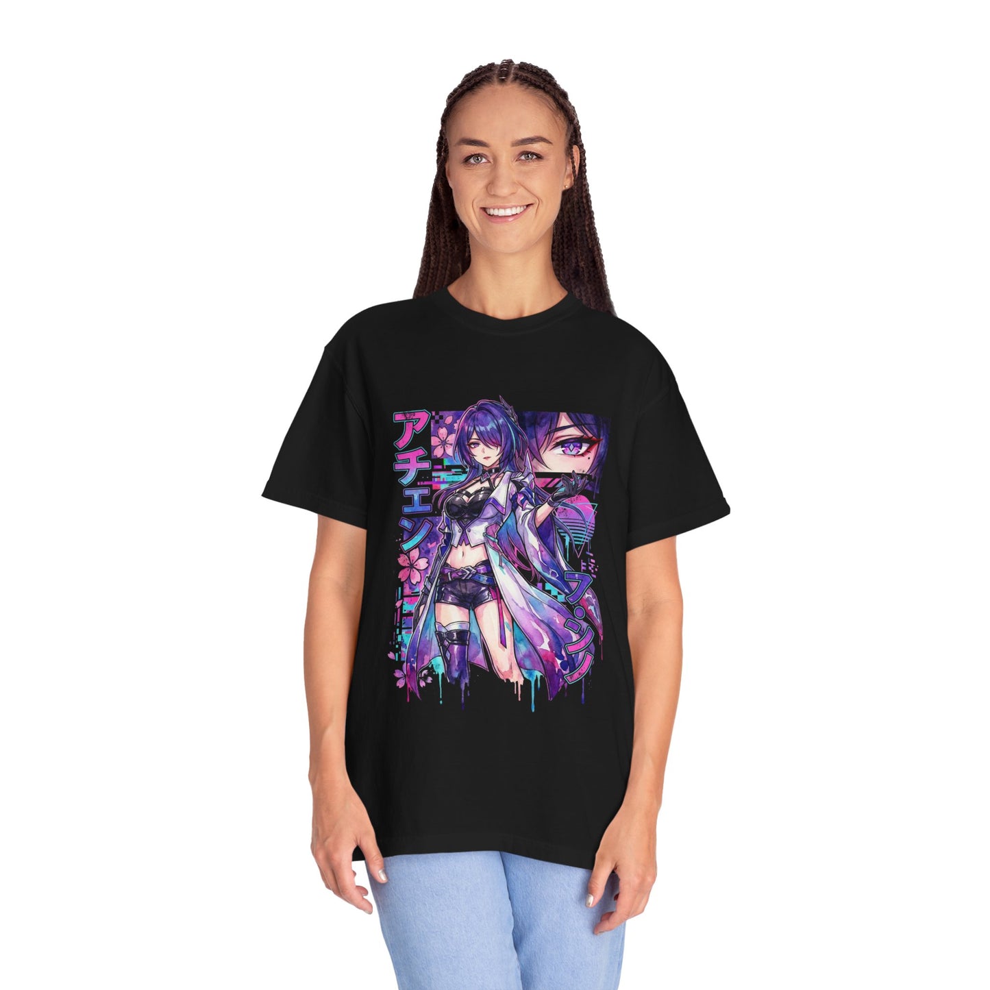 Honkai Star Rail Acheron Self Annihilation Lightning Damage Design Premium T-Shirt