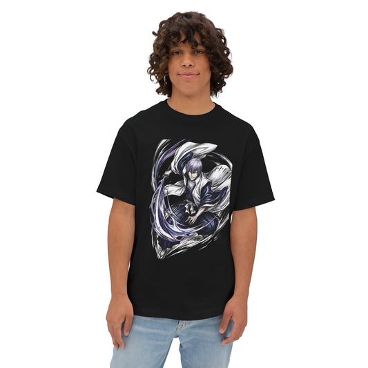 Gin Ichimaru Bleach 3rd Division Captain Fan Art Premium Oversized Unisex T-Shirt