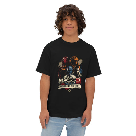 Garrus Vakarian Renowned Turian Sharpshooter and Loyal Companion Premium Oversized Unisex T-Shirt