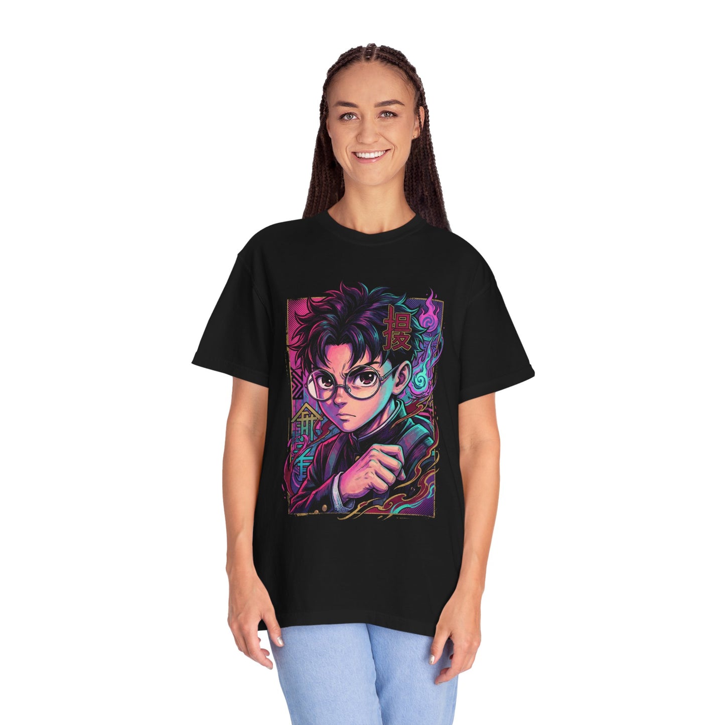 Okarun Dandadan Psychic Powers Ghost Hunter Design Premium T-Shirt