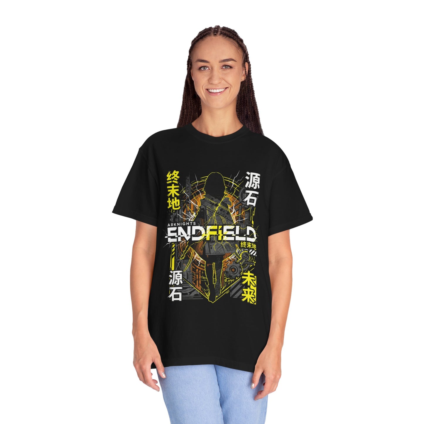 Arknights Endfield The Factory Must Grow Meme T-Shirt Factory Automation Resource Grind Premium T-Shirt