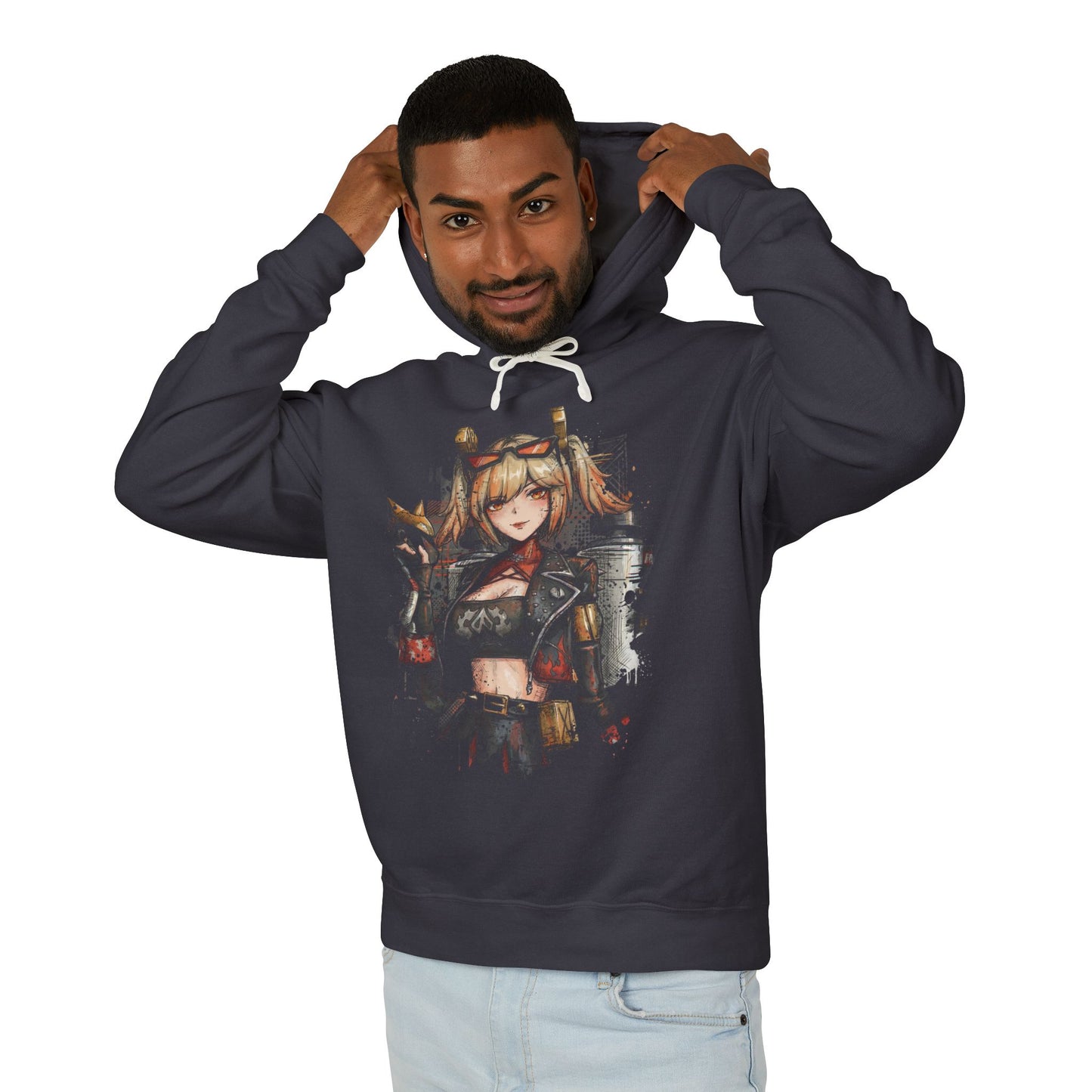 Zenless Zone Zero Burnice Sons of Calydon Punk Rock Art Unisex Premium Hoodie