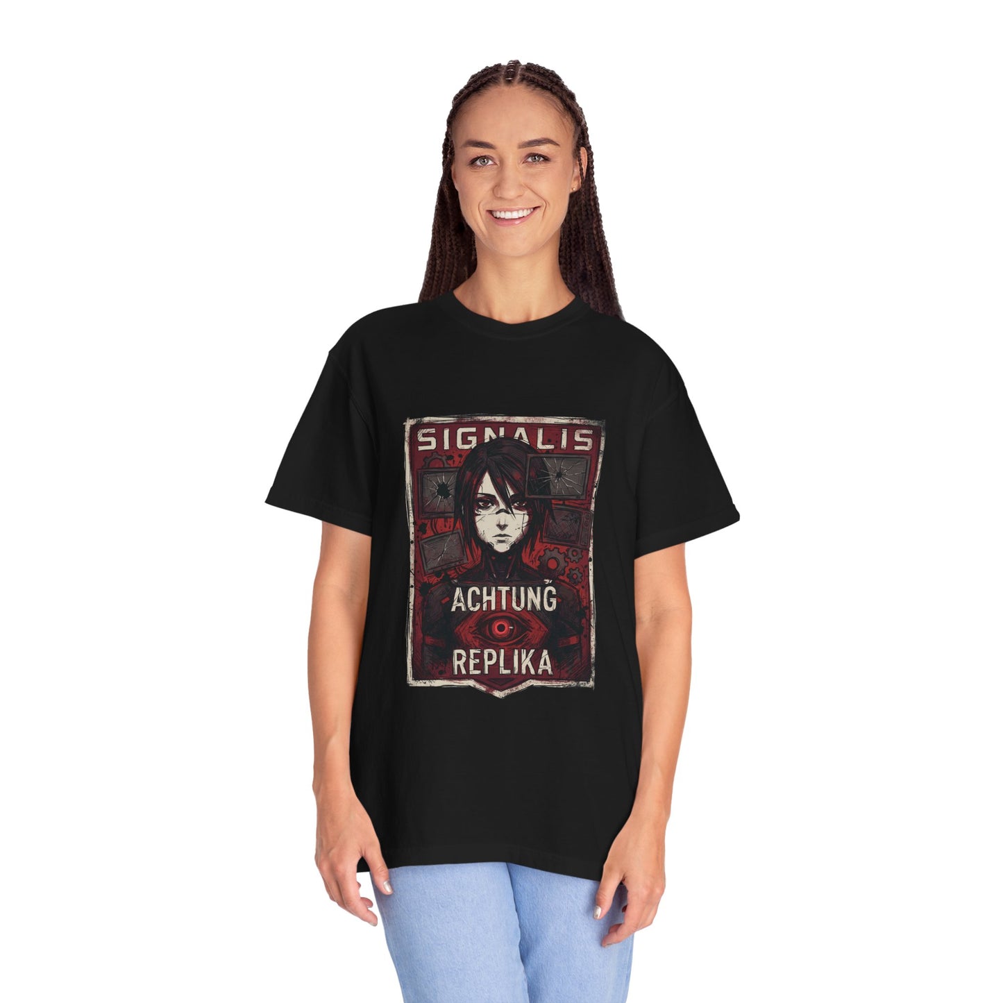 Signalis Elster Ariane Connection Deep Space Melancholy Art Premium T-Shirt