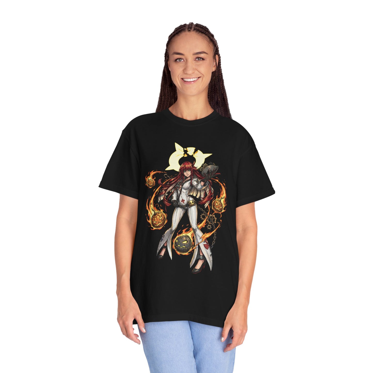 Jack-O GG Strive: White Hair Floating Pumpkin Premium T-Shirt