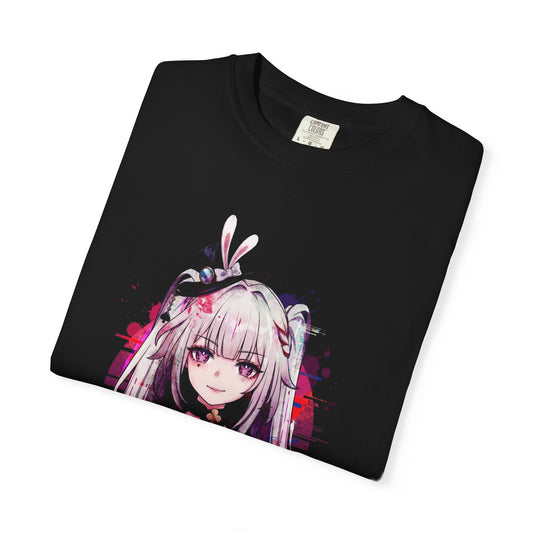 Sparxie HSR Neon Lightning Motifs Black Leather Aesthetic Premium T-Shirt