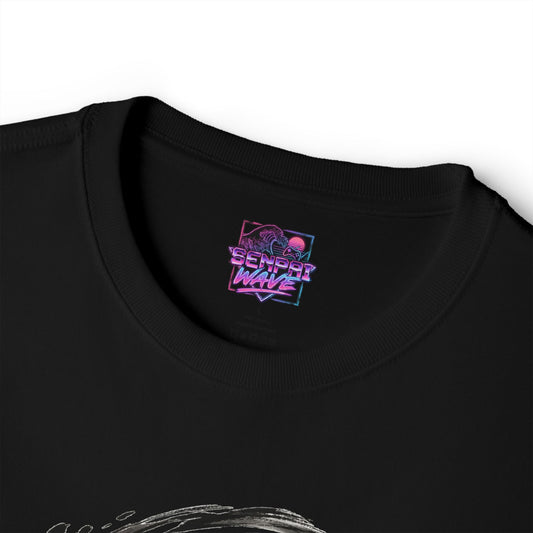 Bleach Ichibei Hyosube Giant Ink Brush Fan Art Oversized T-Shirt