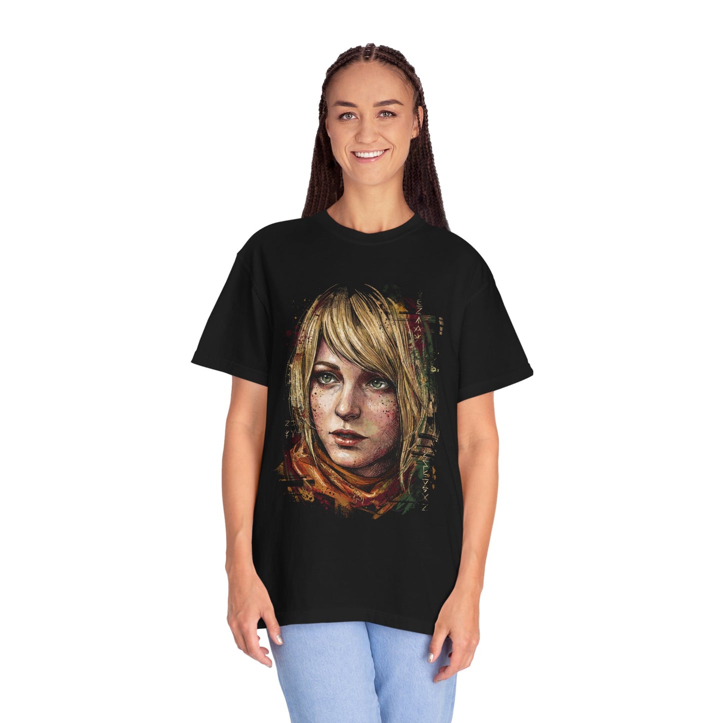 Resident Evil 4 Ashley Graham President's Daughter Kidnapped Design Premium T-Shirt