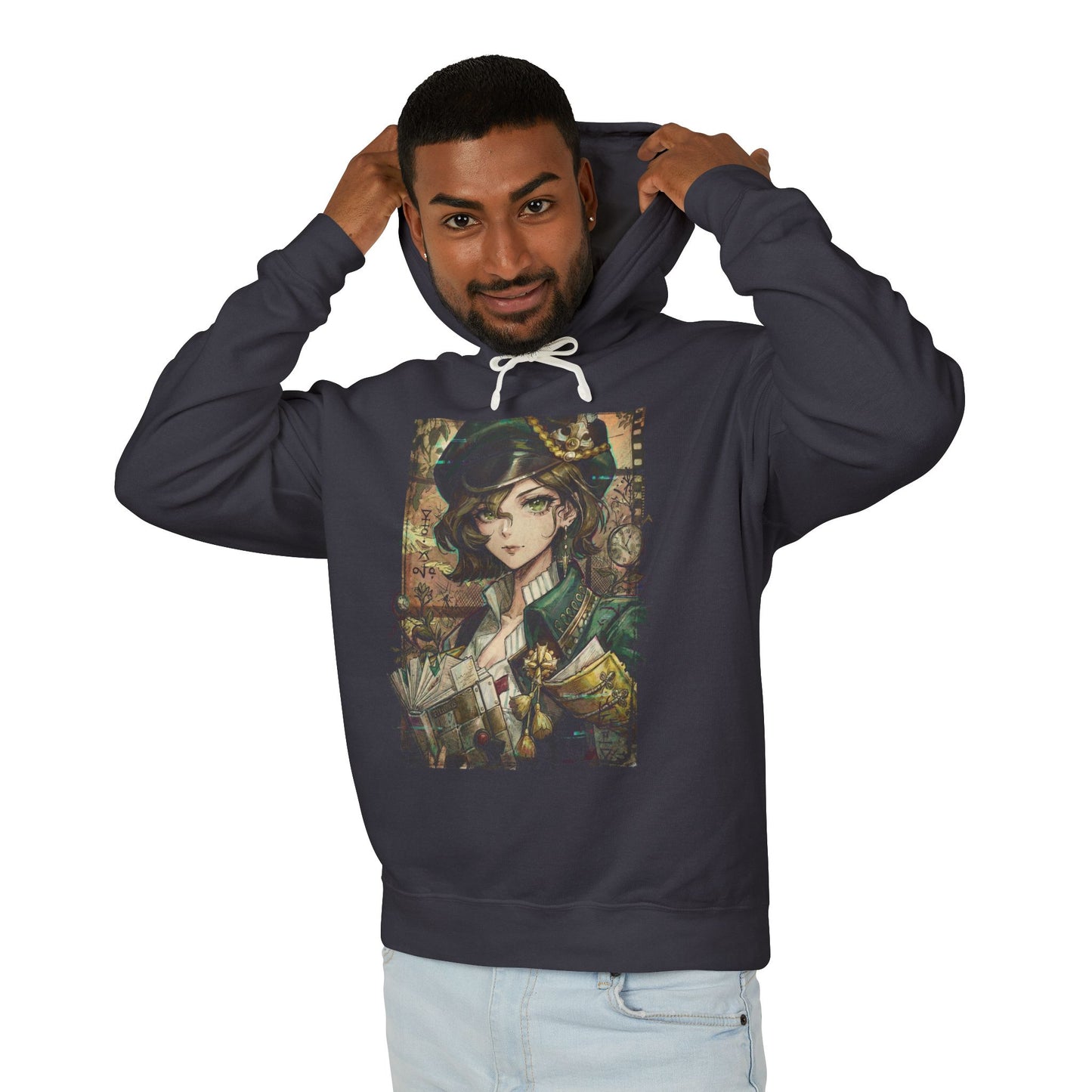 Recoleta Reverse 1999 Visceral Realm Maze Literary Imagery Icon Unisex Premium Hoodie
