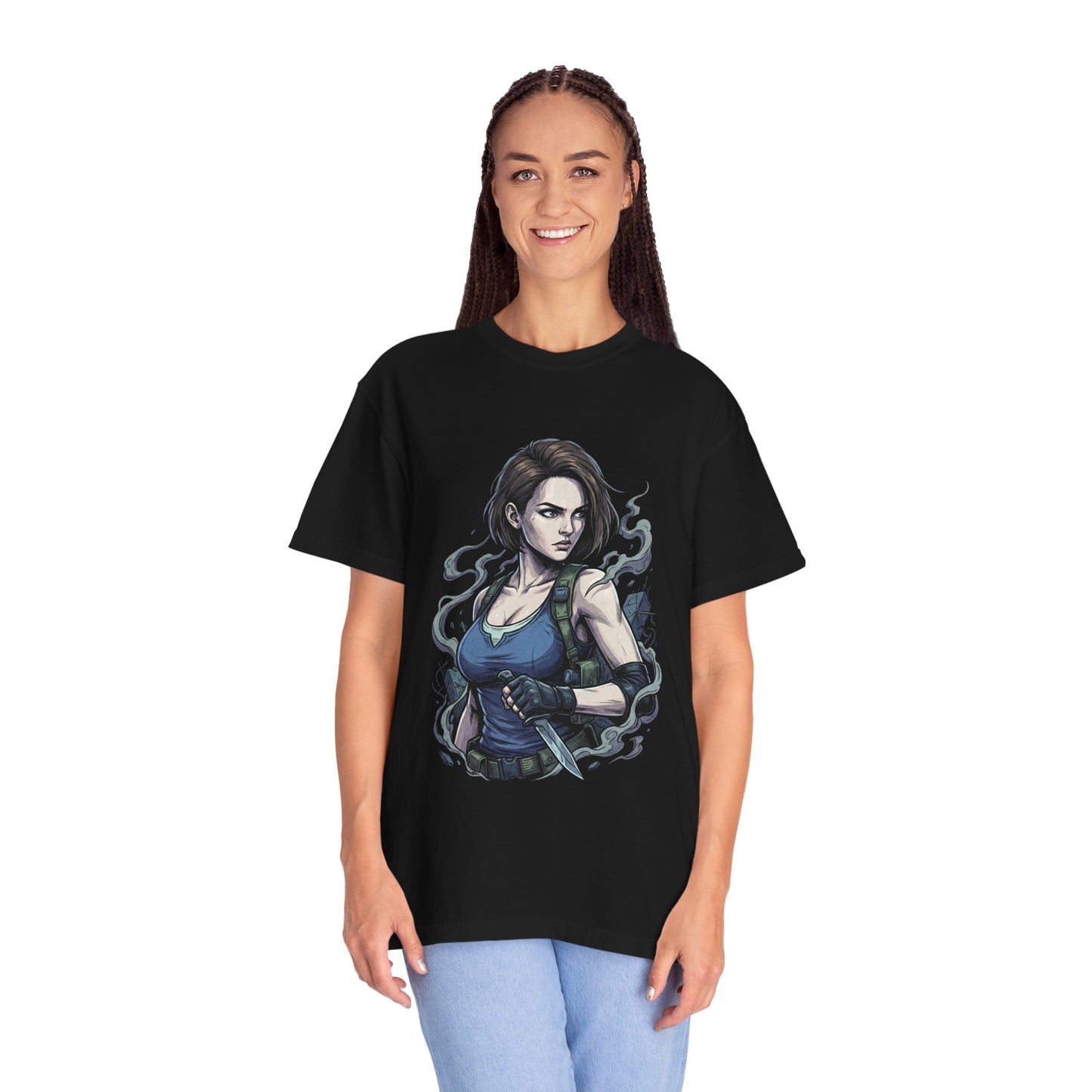 Resident Evil Jill Valentine T-Shirt | STARS Uniform Master of Unlocking Tee Premium T-Shirt