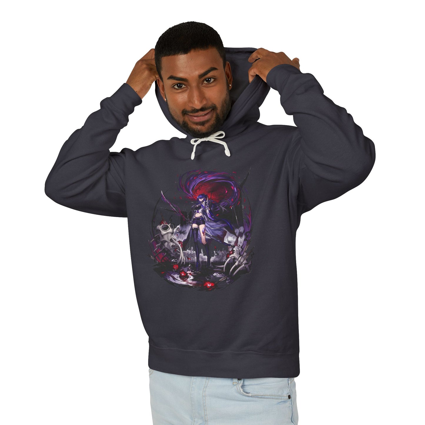 I Am Acheron – Never Known Defeat HSR Art Unisex Premium Hoodie