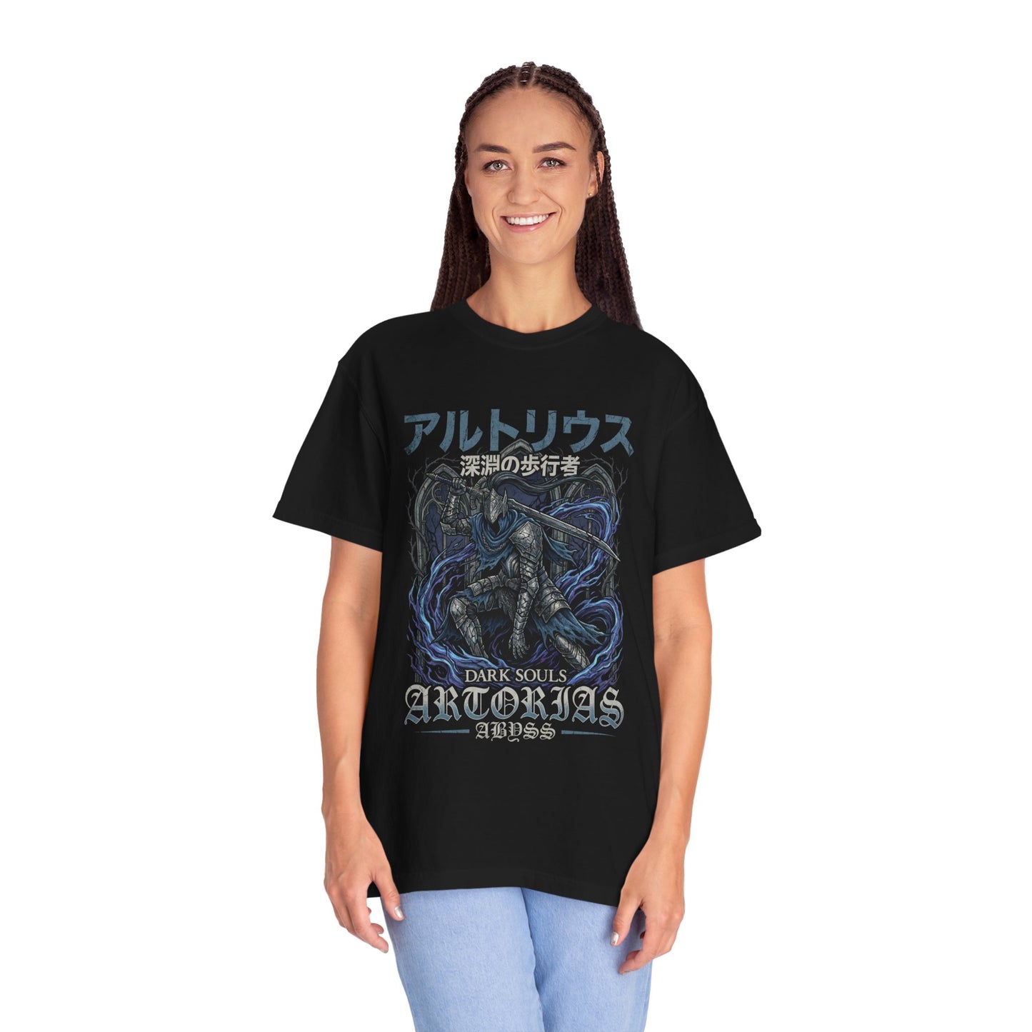 Artorias the Wolf Knight – Chosen Undead Foe Premium T-Shirt