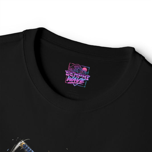 Chaos Zero Nightmare Yuki Ink Splash Katana Fan Art Oversized T-Shirt