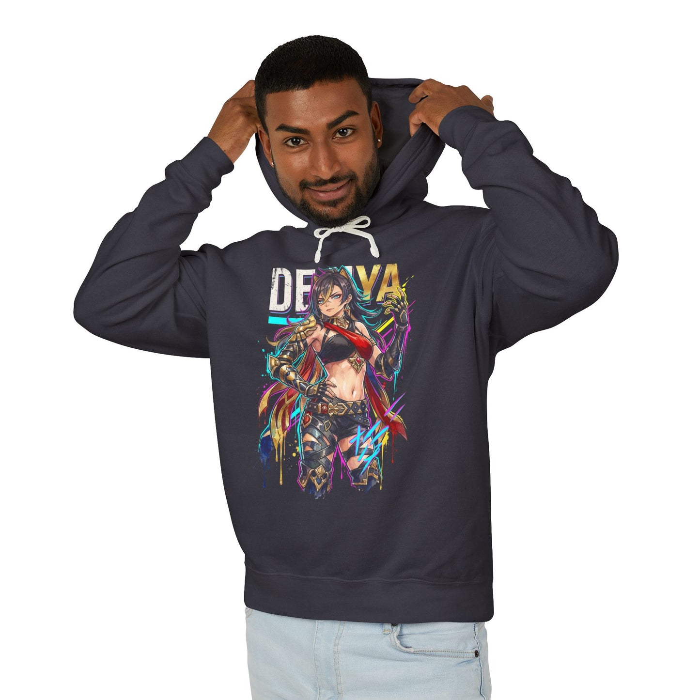 Genshin Impact Dehya Vaporwave Aesthetic Design Unisex Premium Hoodie