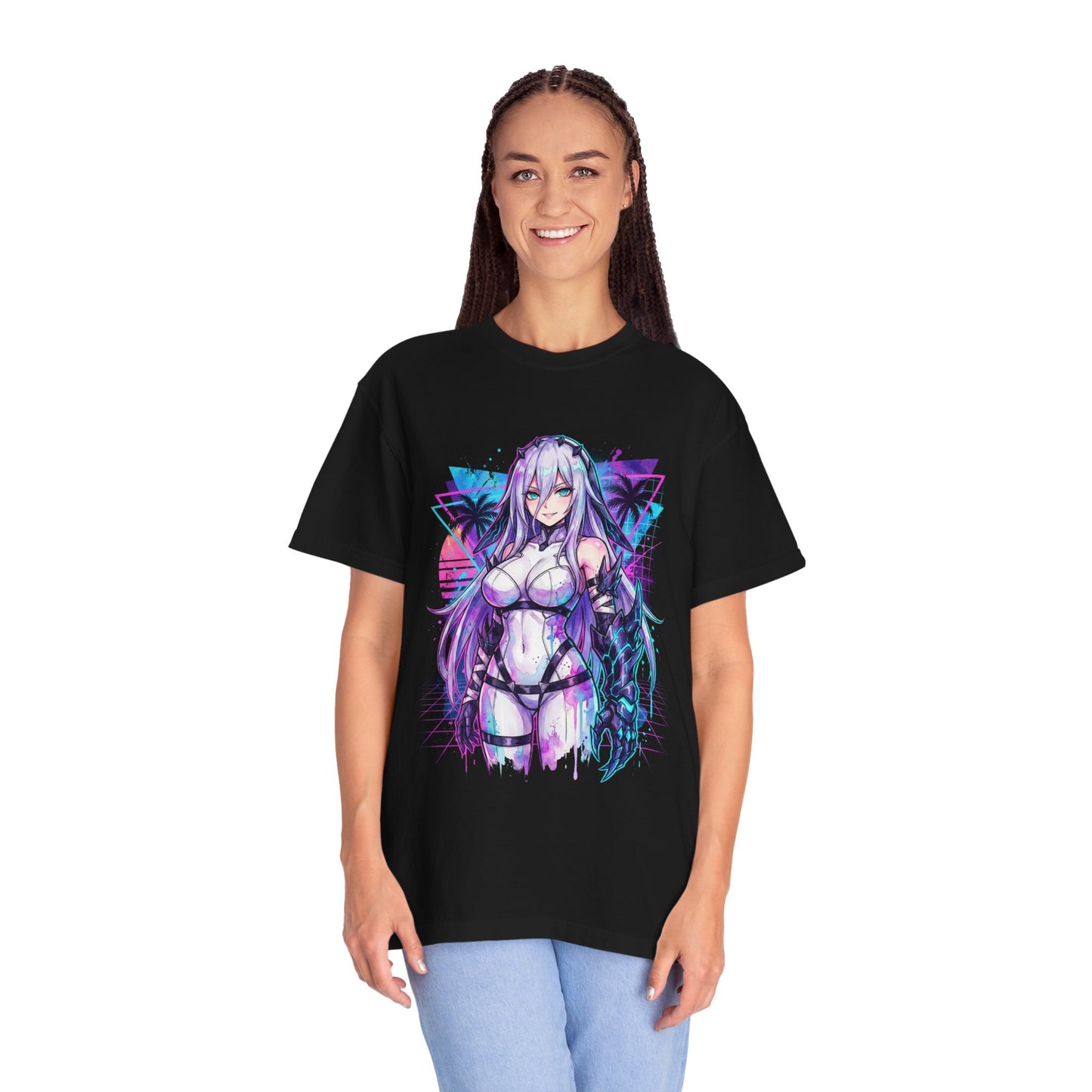 Narja Flying Wyrm Elysion Attack and Support Combo Chaos Zero Nightmare Art Premium T-Shirt