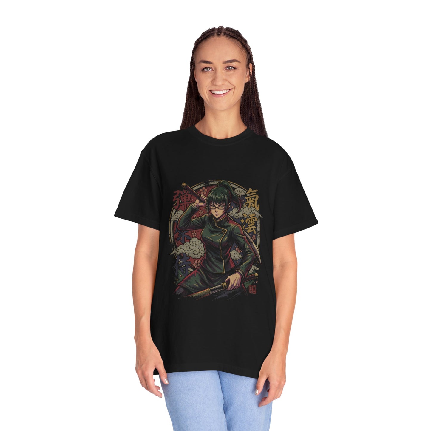 Jujutsu Kaisen Maki Zenin Heavenly Restriction Superhuman Strength Iconic Design Premium T-Shirt