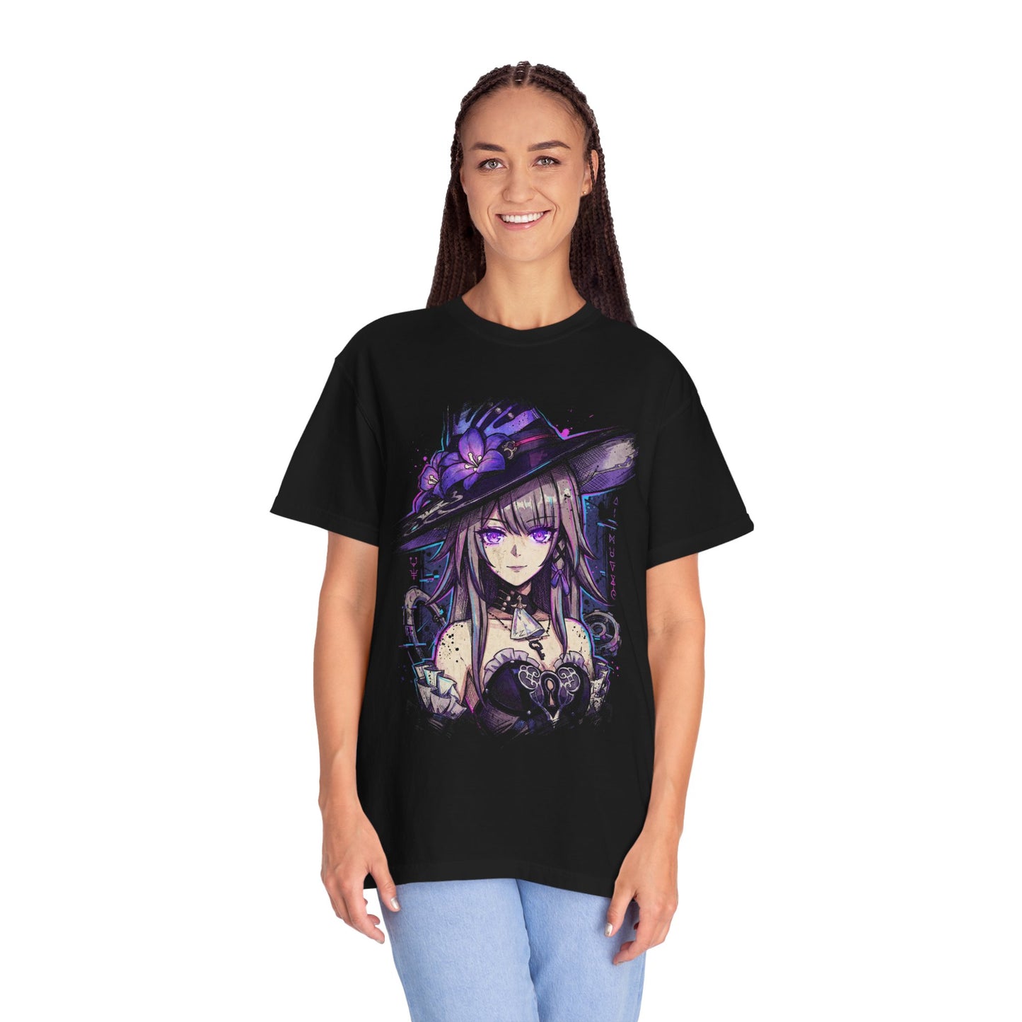 HSR The Herta Simulated Universe Creator Silver Hair Red Eyes Portrait Premium T-Shirt