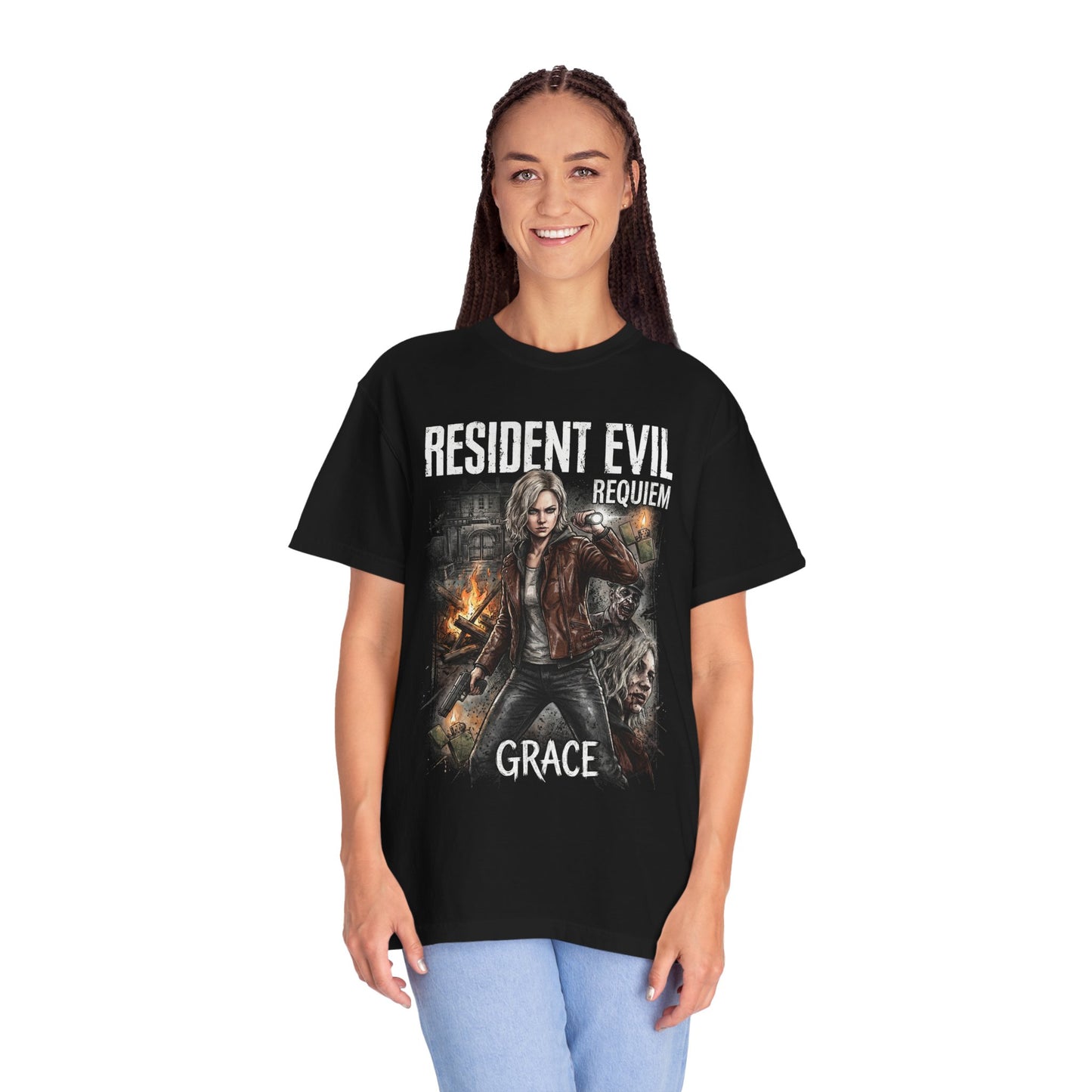 Resident Evil Requiem Grace Ashcroft Premium T-Shirt