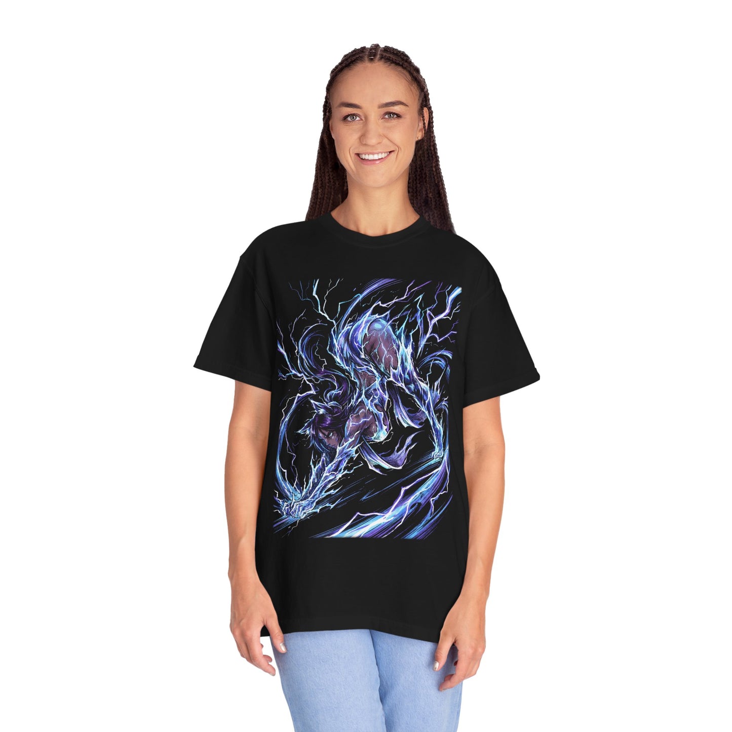 Bleach Yoruichi Shihouin Intelligent Witty Soul Society Knowledge Art Premium T-Shirt