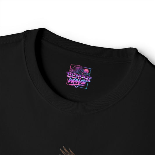 Reverse 1999 Kassandra Hooded Shield and Spear Fan Art Oversized T-Shirt