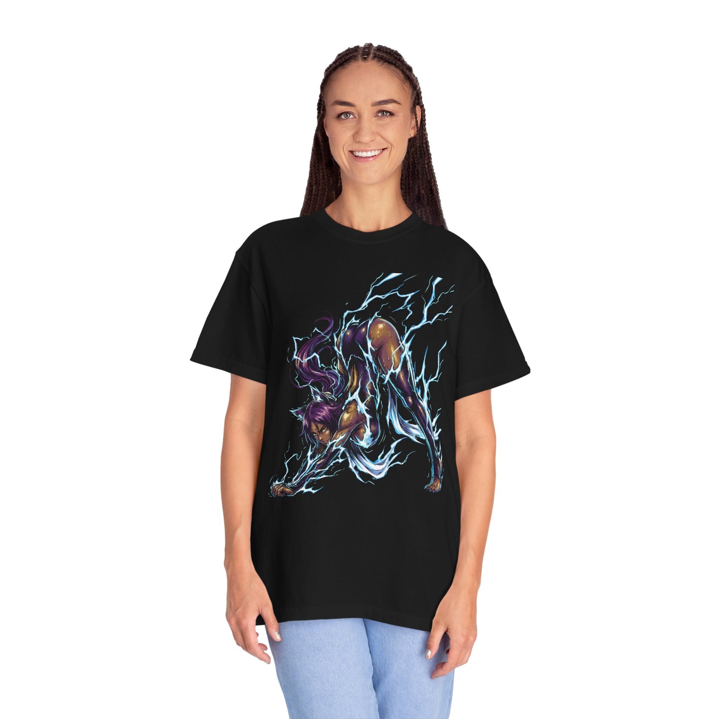 Yoruichi Shihouin Bleach TYBW Cour 4 2026 Anime Hype Portrait Premium T-Shirt