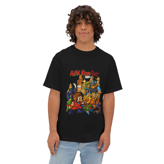 Alex Kidd Alex Kidd Gaming Graphic Oversized Tee | Enemy Roster