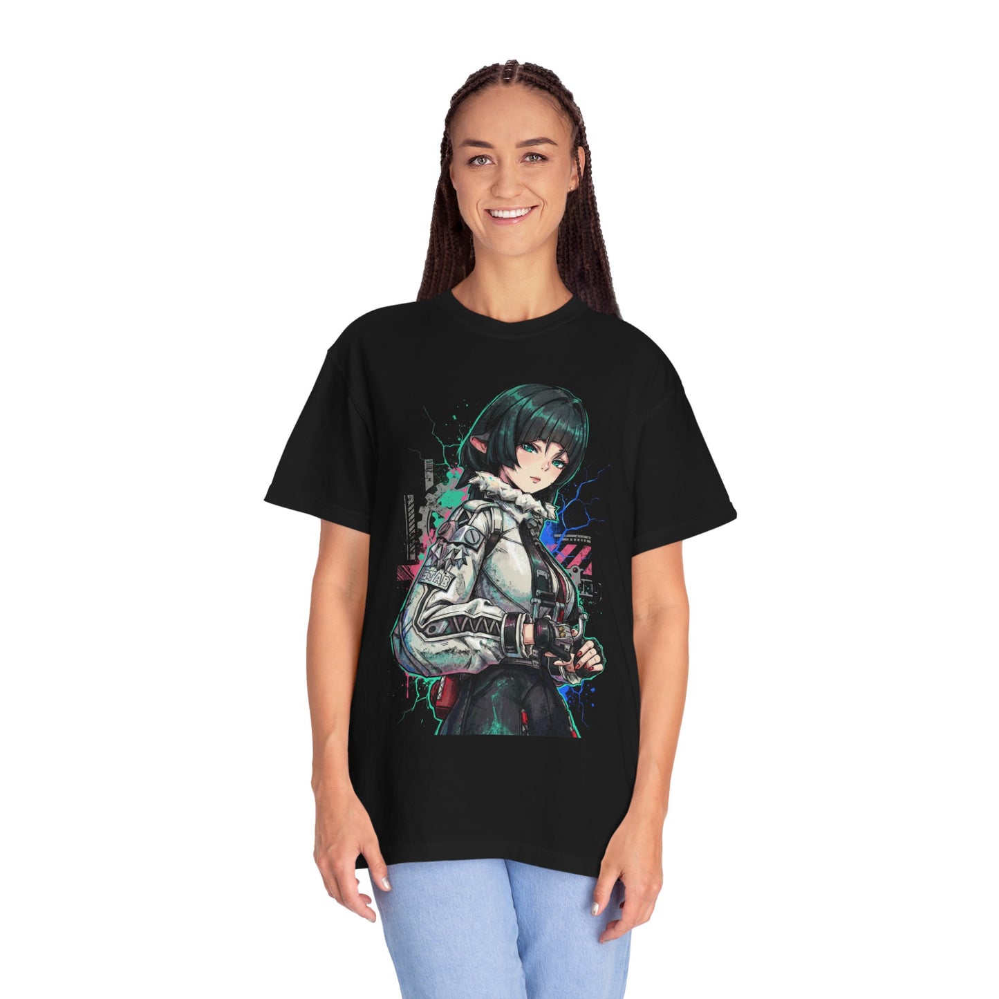 Jane Doe ZZZ Fanged Metal Build Premium T-Shirt