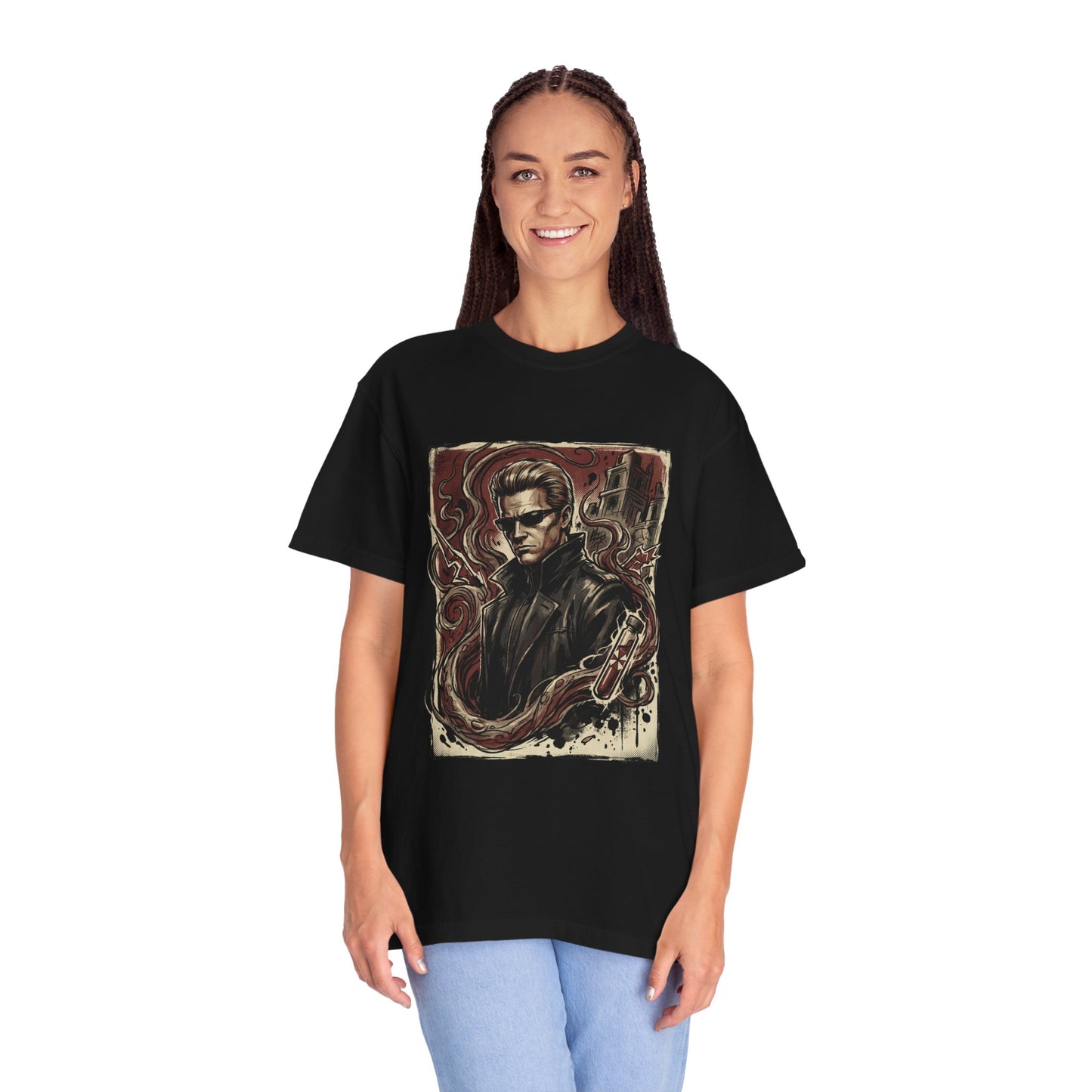 Albert Wesker Resident Evil Umbrella Traitor Villain Art Premium T-Shirt