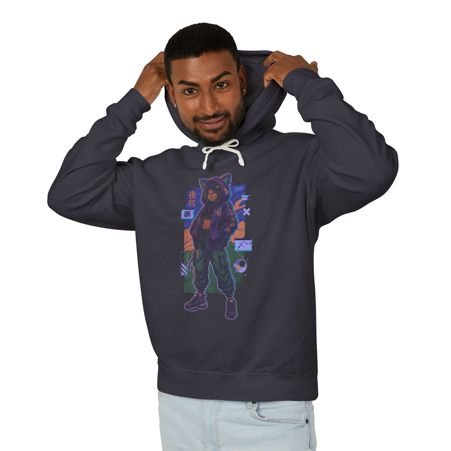 Yoruichi: Former Captain 2nd Division Legend Unisex Premium Hoodie
