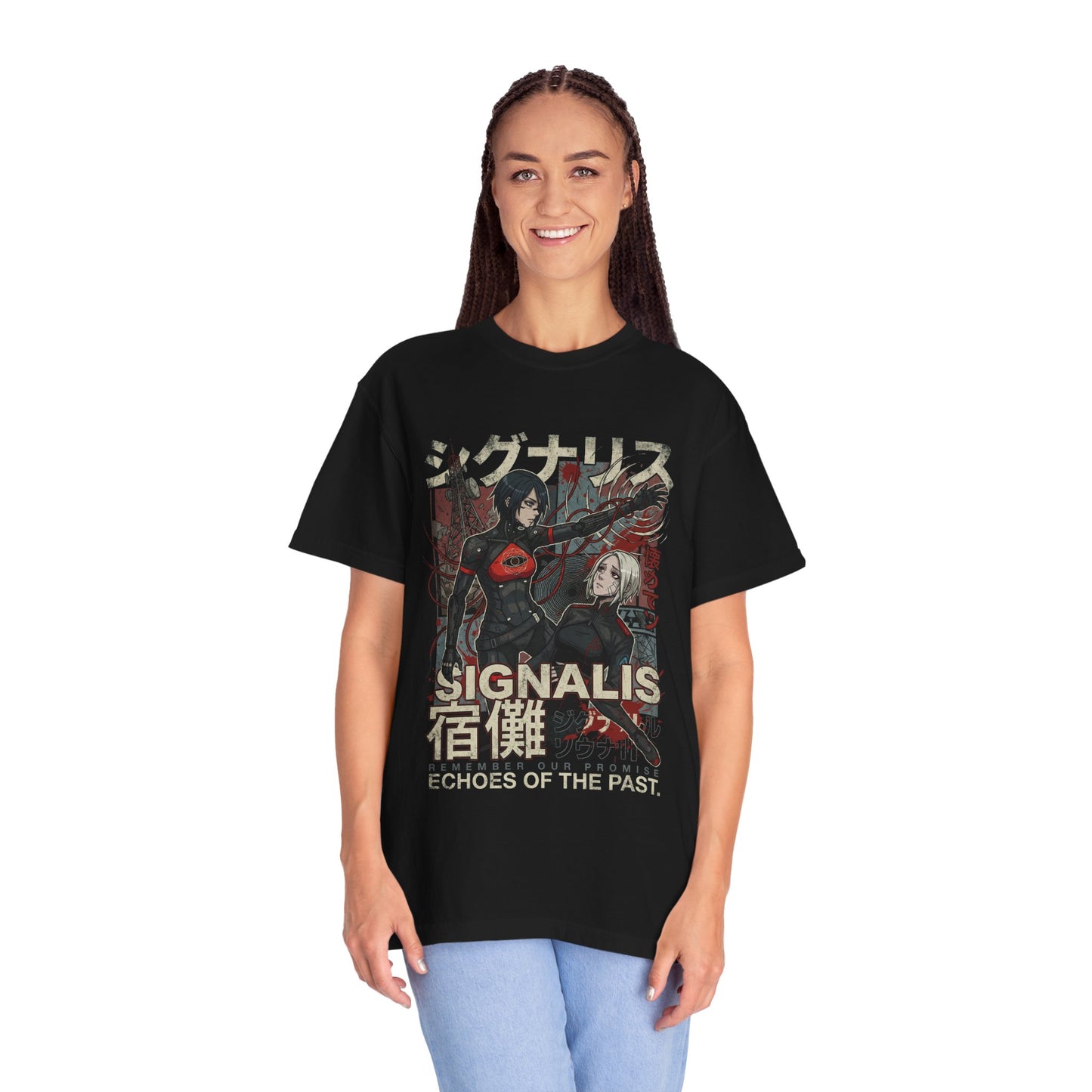 Signalis Retro PS1 Style Replika Corruption Nightmare Icon Premium T-Shirt