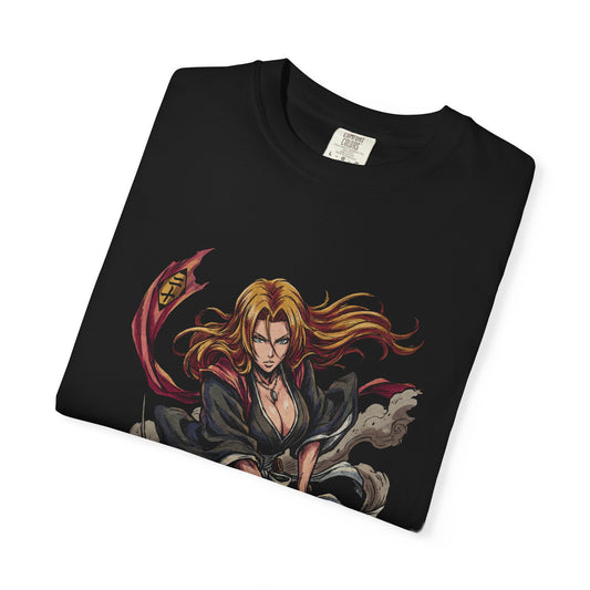 Bleach Rangiku Matsumoto Pale Blue Eyes Beauty Mark Art Premium T-Shirt