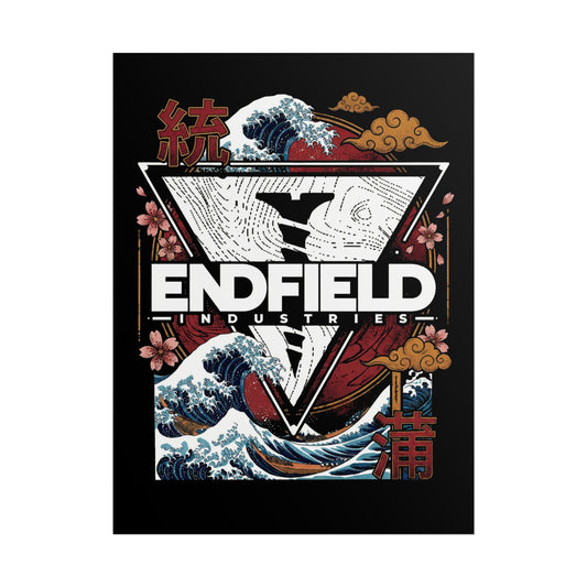 Arknights Endfield Industries Great Wave Crest Poster